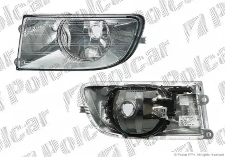 6923291T Фара противотуманная передняя POLCAR подбор по vin на Brocar