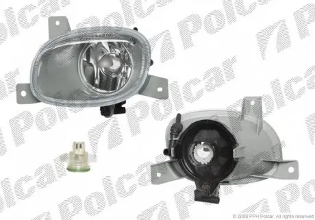 9080290E Фара противотуманная передняя POLCAR подбор по vin на Brocar