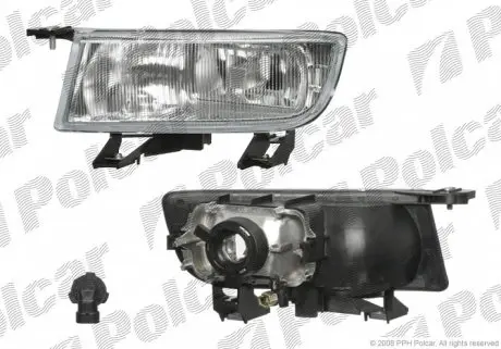 6522291E Фара противотуманная передняя POLCAR підбір по vin на Brocar