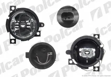 9526290E Фара противотуманная передняя POLCAR подбор по vin на Brocar