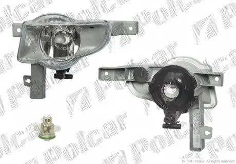 9041291E Фара противотуманная передняя POLCAR подбор по vin на Brocar