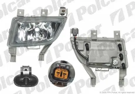 454029E Фара противотуманная передняя POLCAR подбор по vin на Brocar