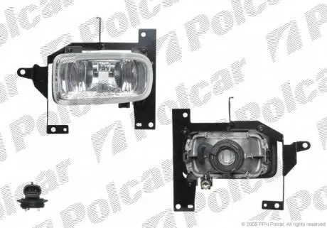 451730E Фара протитуманна передня POLCAR підбір по vin на Brocar