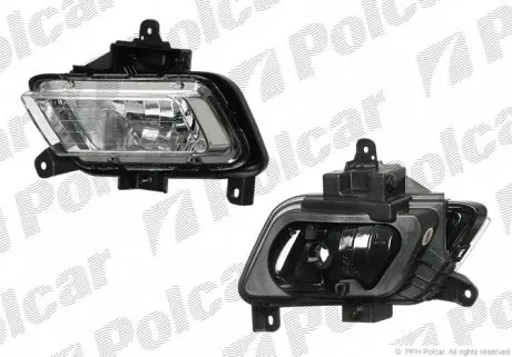 4118290E Фара противотуманная передняя POLCAR подбор по vin на Brocar