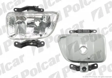 4106290E Фара противотуманная передняя POLCAR подбор по vin на Brocar
