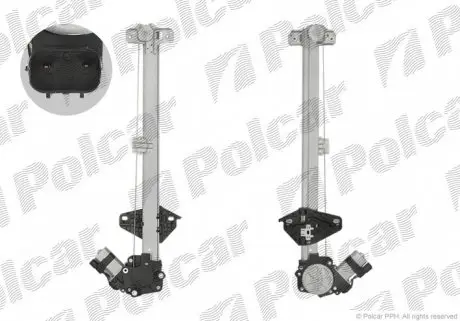 3878PSE2 Склопідйомник електричний POLCAR підбір по vin на Brocar
