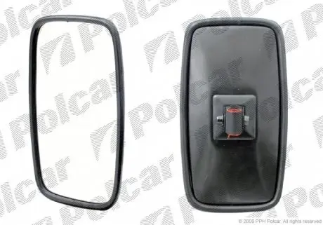 99LU33E Зеркало внешнее универсальное POLCAR подбор по vin на Brocar