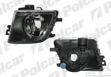202530V Фара противотуманная передняя POLCAR підбір по vin на Brocar