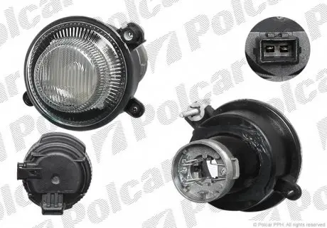 509529E Фара противотуманная передняя POLCAR подбор по vin на Brocar