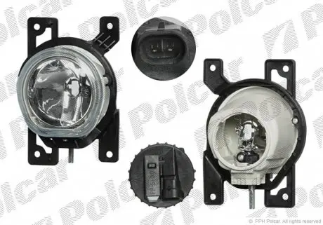 304229U Фара передня POLCAR підбір по vin на Brocar