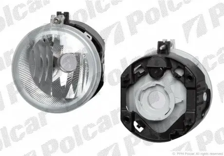 242129E Фара противотуманная передняя POLCAR подбор по vin на Brocar