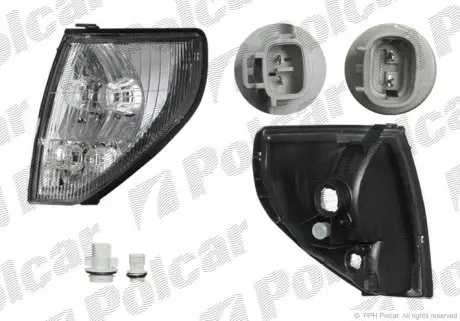 8177203E Поворот передний с габаритом POLCAR подбор по vin на Brocar