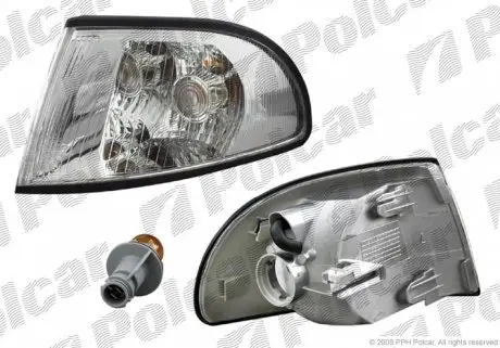 1324194E Вказівник повороту передній POLCAR підбір по vin на Brocar