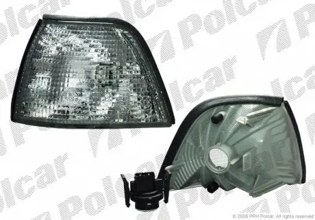 2007198E Вказівник повороту передній POLCAR підбір по vin на Brocar
