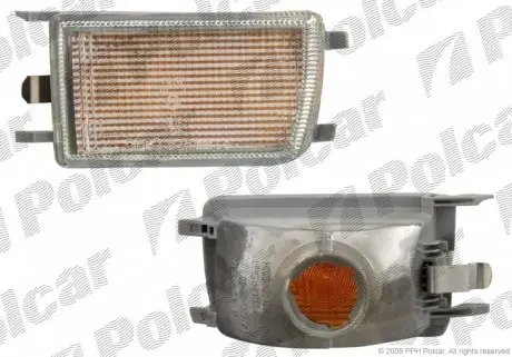9538190E Вказівник повороту передній POLCAR підбір по vin на Brocar