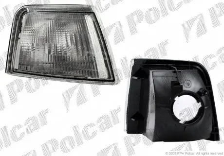 6721191E Покажчик повороту передній POLCAR підбір по vin на Brocar