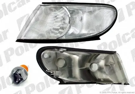 6522200E Вказівник повороту передній POLCAR підбір по vin на Brocar