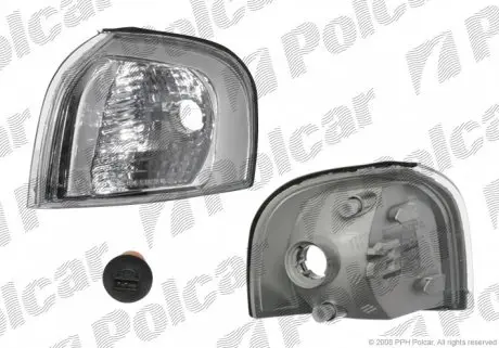 9080201E Вказівник повороту передній POLCAR підбір по vin на Brocar