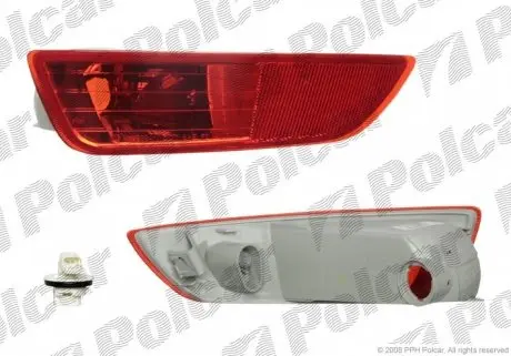 9065875V Фара протитуманна задня POLCAR підбір по vin на Brocar