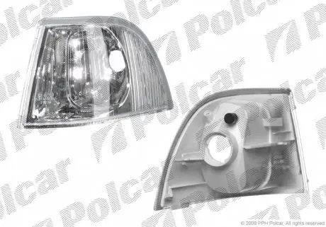 9040204E Вказівник повороту передній POLCAR підбір по vin на Brocar