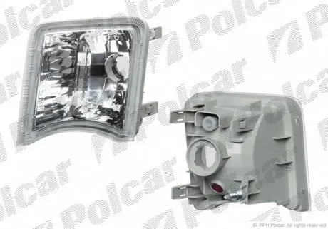 81H120E Указатель поворота передний POLCAR подбор по vin на Brocar