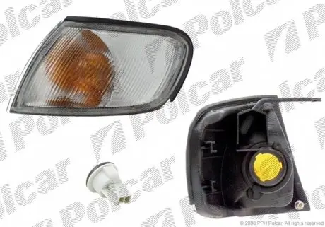 2731200E Вказівник повороту передній POLCAR підбір по vin на Brocar