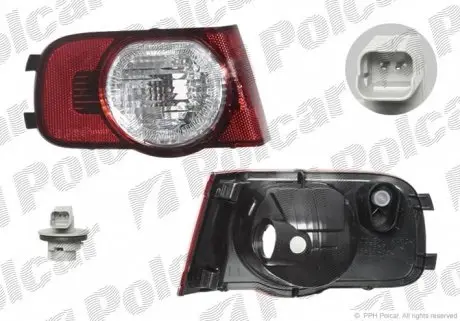 2317871V Фара протитуманна задня POLCAR підбір по vin на Brocar