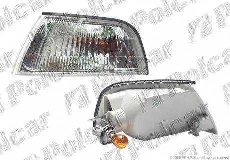 5232200E Вказівник повороту передній POLCAR підбір по vin на Brocar