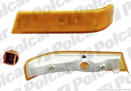 5054192H Вказівник повороту передній POLCAR підбір по vin на Brocar