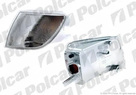5707200E Покажчик повороту передній POLCAR підбір по vin на Brocar