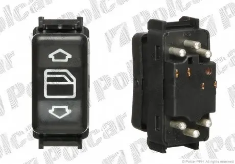 5014P74 Вмикач склопідіймача POLCAR підбір по vin на Brocar