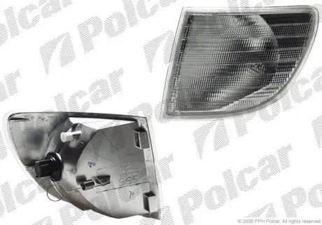5012203E Вказівник повороту передній POLCAR підбір по vin на Brocar