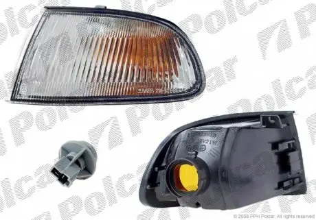 3808201E Покажчик повороту передній POLCAR підбір по vin на Brocar