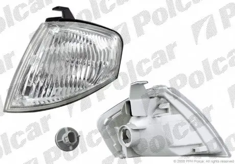 4509200E Вказівник повороту передній POLCAR підбір по vin на Brocar