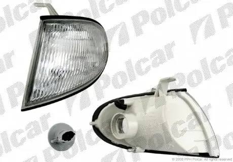 4006190E Вказівник повороту передній POLCAR підбір по vin на Brocar