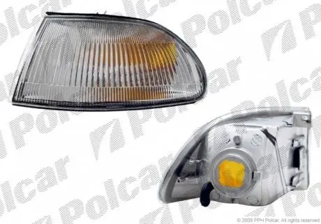 3807191E Вказівник повороту передній POLCAR підбір по vin на Brocar