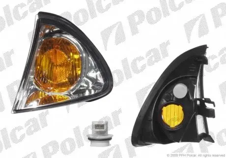 8124192E Вказівник повороту передній POLCAR підбір по vin на Brocar