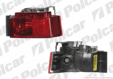 555998E Фара противотуманная задняя POLCAR підбір по vin на Brocar