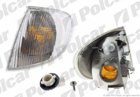 6007190E Вказівник повороту передній POLCAR підбір по vin на Brocar