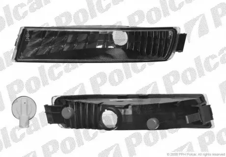 6042201E Вказівник повороту передній POLCAR підбір по vin на Brocar