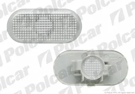 6019198E Указатель поворота боковой POLCAR підбір по vin на Brocar