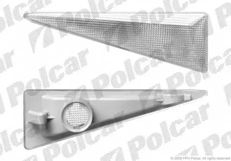 6012196E Вказівник повороту бічний POLCAR підбір по vin на Brocar