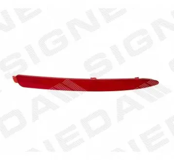 ZSD1601R Отражатель в задний бампер SIGNEDA підбір по vin на Brocar