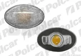 3216196E Покажчик повороту бічний POLCAR підбір по vin на Brocar