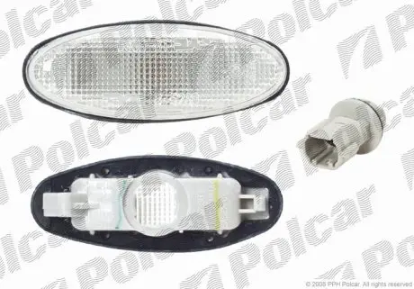 4516198E Вказівник повороту бічний POLCAR підбір по vin на Brocar