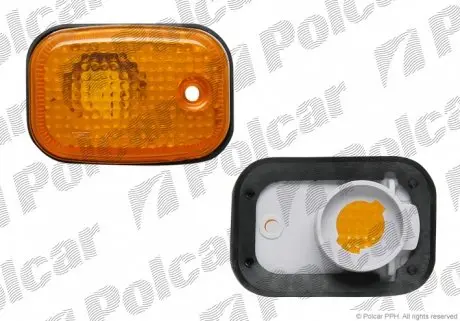 2768195 Покажчик повороту бічний POLCAR підбір по vin на Brocar