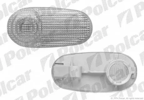 3031195X Вказівник повороту бічний POLCAR підбір по vin на Brocar