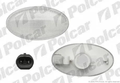 3005196E Вказівник повороту бічний POLCAR підбір по vin на Brocar
