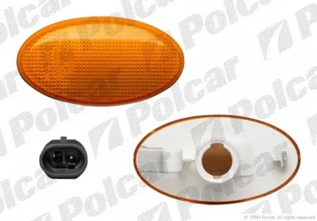 3005194E Покажчик повороту бічний POLCAR підбір по vin на Brocar