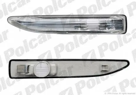 2023196E Покажчик повороту бічний POLCAR підбір по vin на Brocar
